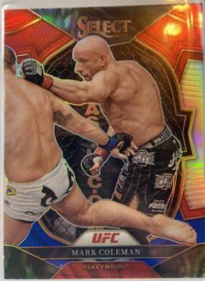 Mark Coleman 2023 Panini Select UFC Concourse #79 Red Blue Prizm