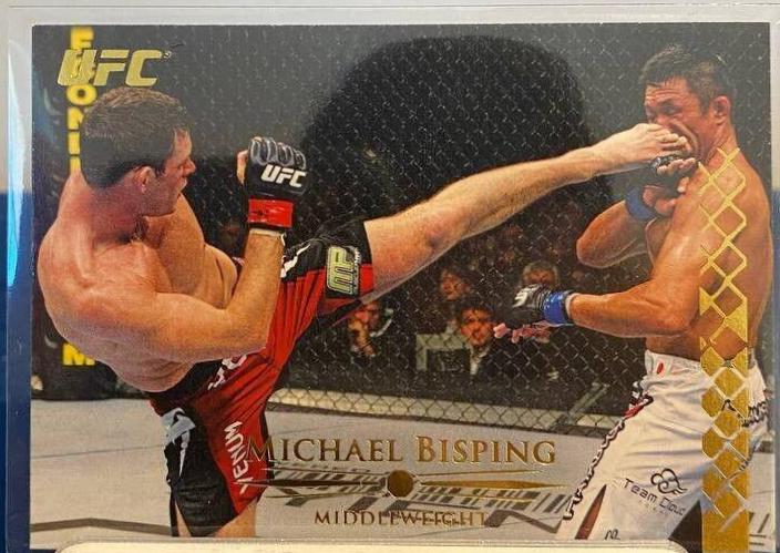 Michael Bisping 2011 Topps UFC Title Shot Base #49 Gold