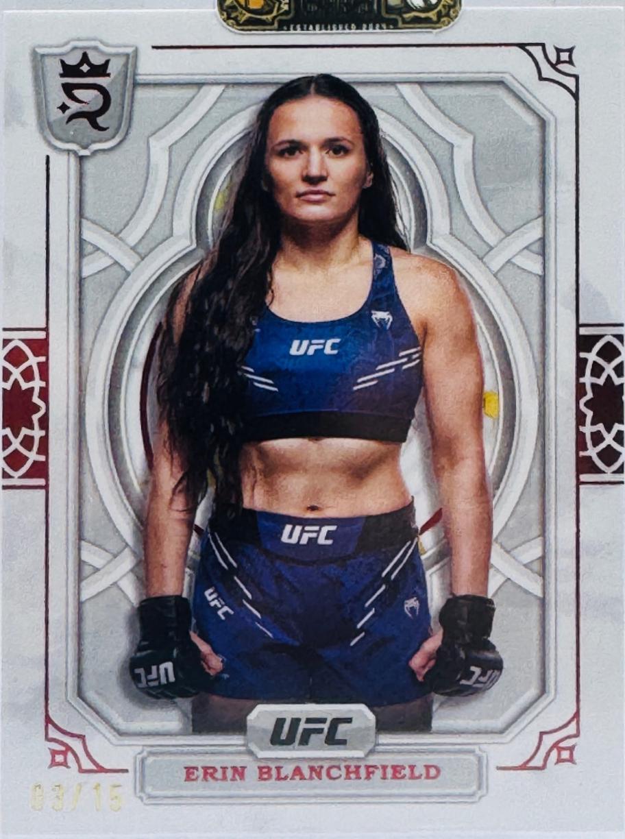 Erin Blanchfield 2024 Topps Royalty UFC Base #34 Red
