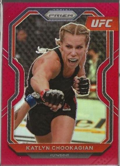 Katlyn Cerminara 2021 Panini Prizm UFC Base #75 Red