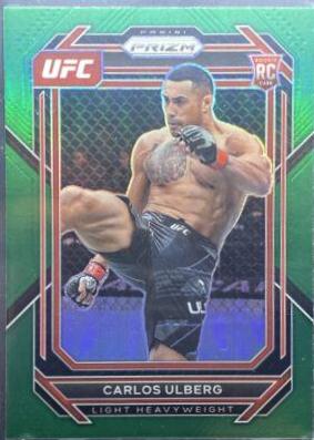Carlos Ulberg 2023 Panini Prizm UFC Base #134 Green