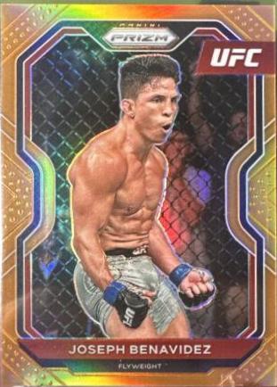 Joseph Benavidez 2021 Panini Prizm UFC Base #35 Orange