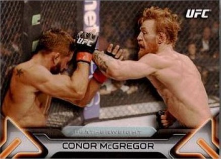 Conor McGregor 2016 Topps UFC Knockout Base #43 Red