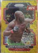 Jairzinho Rozenstruik 2022 Panini Prizm UFC Base #145 Gold Shimmer