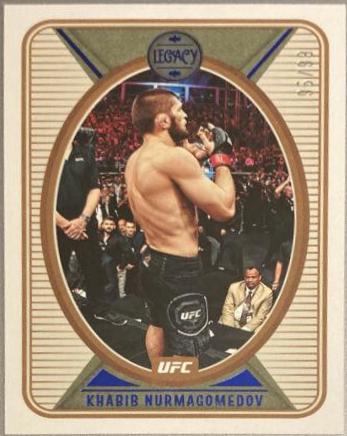 Khabib Nurmagomedov 2022 Panini Chronicles UFC Base Legacy #143 Blue