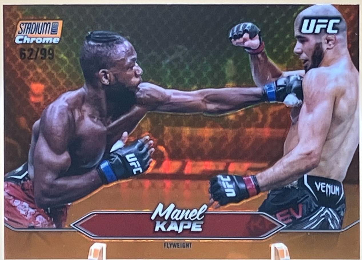 Manel Kape 2025 Topps Stadium Club UFC Base #18 Turquoise