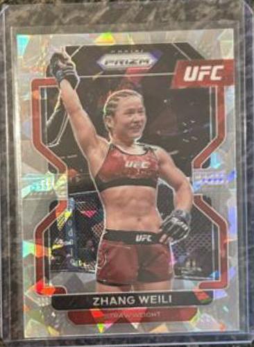 Zhang Weili 2022 Panini Prizm UFC Base #122 Ice