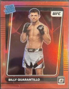 Billy Quarantillo 2022 Panini Donruss Optic UFC Base #107 Red
