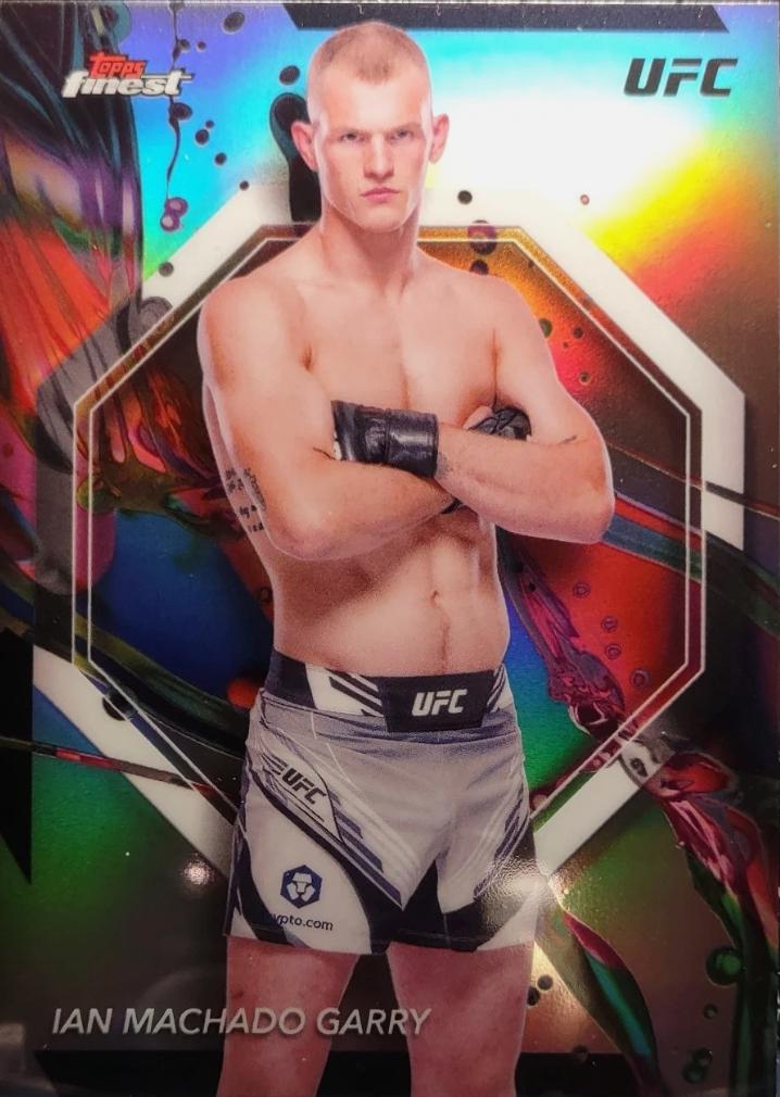 Ian Machado Garry 2024 Topps Finest UFC Base Common #76 Refractor