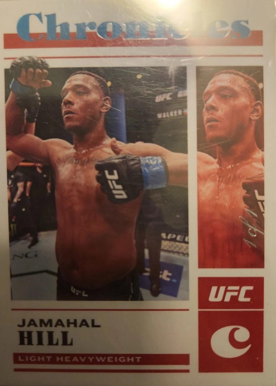 Jamahal Hill 2023 Panini Chronicles UFC Base Chronicles #60 Platinum