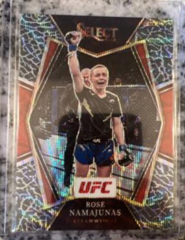 Rose Namajunas 2022 Panini Select UFC Premier Level #173 Elephant