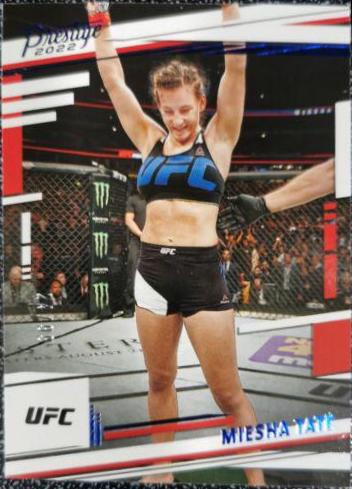Miesha Tate 2022 Panini Chronicles UFC Base Prestige #172 Blue