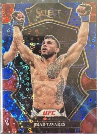 Brad Tavares 2023 Panini Select UFC Premier Level #120 Blue Disco
