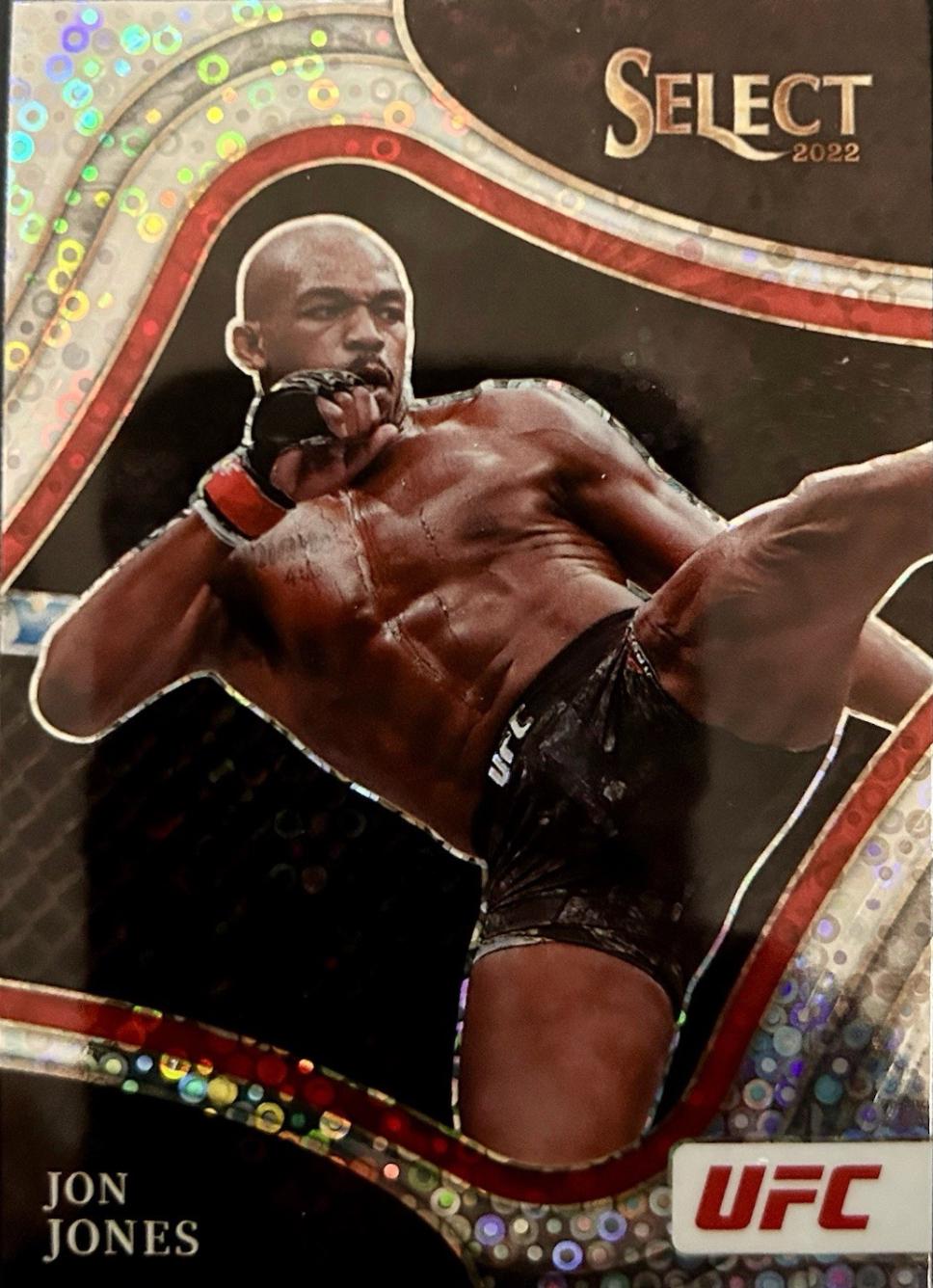 Jon Jones 2022 Panini Select UFC Octagonside #259 Disco