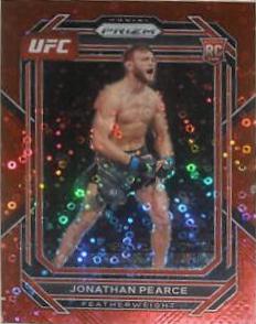 Jonathan Pearce 2023 Panini Prizm Under Card UFC Base #179 Red