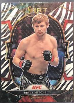 Bryce Mitchell 2023 Panini Select UFC Concourse #70 Zebra