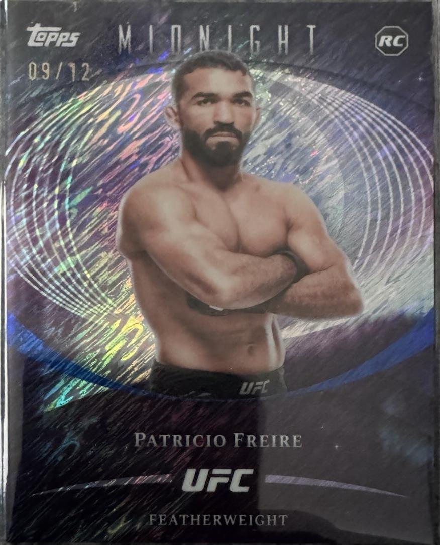 Patricio Freire 2026 Topps Midnight UFC Base #89 Midnight