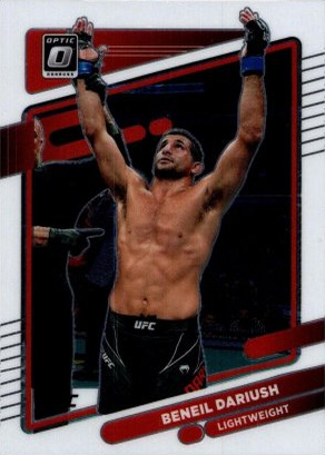 Beneil Dariush 2022 Panini Donruss Optic UFC Base #22 Lucky Envelopes