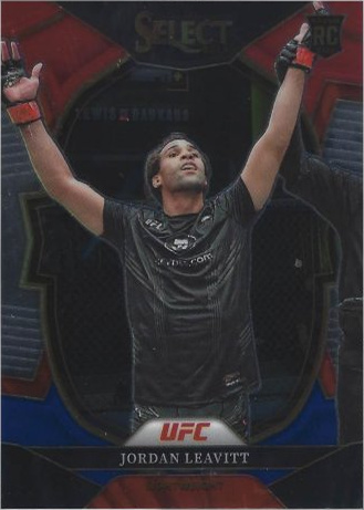 Jordan Leavitt 2023 Panini Select UFC Concourse #7 Disco