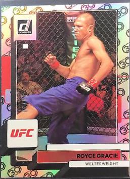 Royce Gracie 2023 Panini Donruss UFC Base #191 30th Anniversary