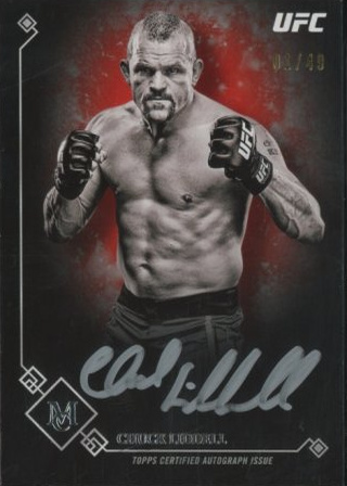 Chuck Liddell 2017 Topps Museum Collection UFC Museum Autographs #MA-CL Copper