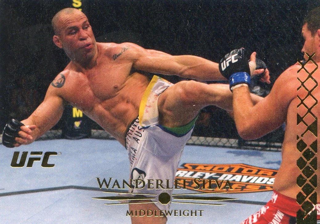 Wanderlei Silva 2011 Topps UFC Title Shot Base #44 Gold
