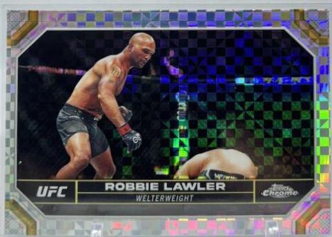 Robbie Lawler 2024 Topps Chrome UFC Base #165 X-Fractor