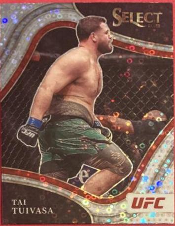 Tai Tuivasa 2022 Panini Select UFC Octagonside #278 Silver