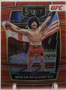 Merab Dvalishvili 2022 Panini Select UFC Concourse #26 Red