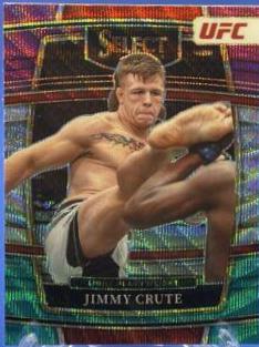 Jimmy Crute 2022 Panini Select UFC Concourse #78 Tri Color