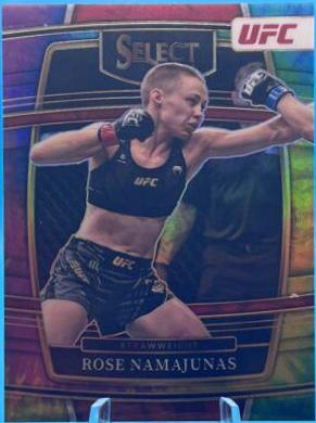 Rose Namajunas 2022 Panini Select UFC Mezzanine #310 Black