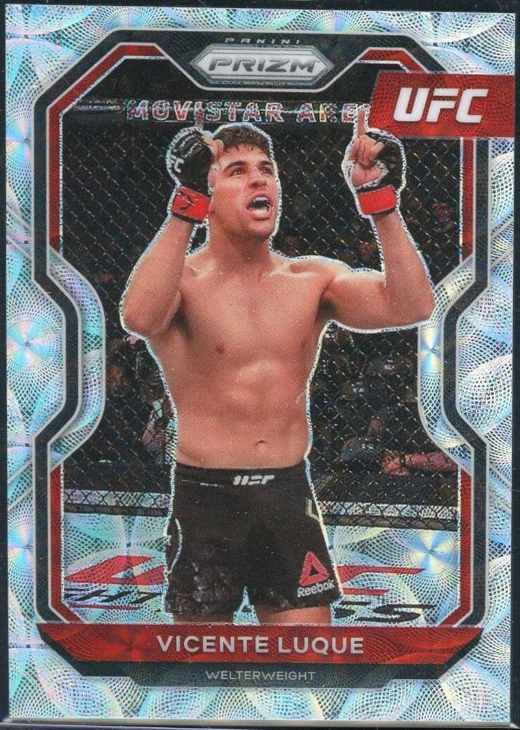 Vicente Luque 2021 Panini Prizm UFC Base #53 Premium