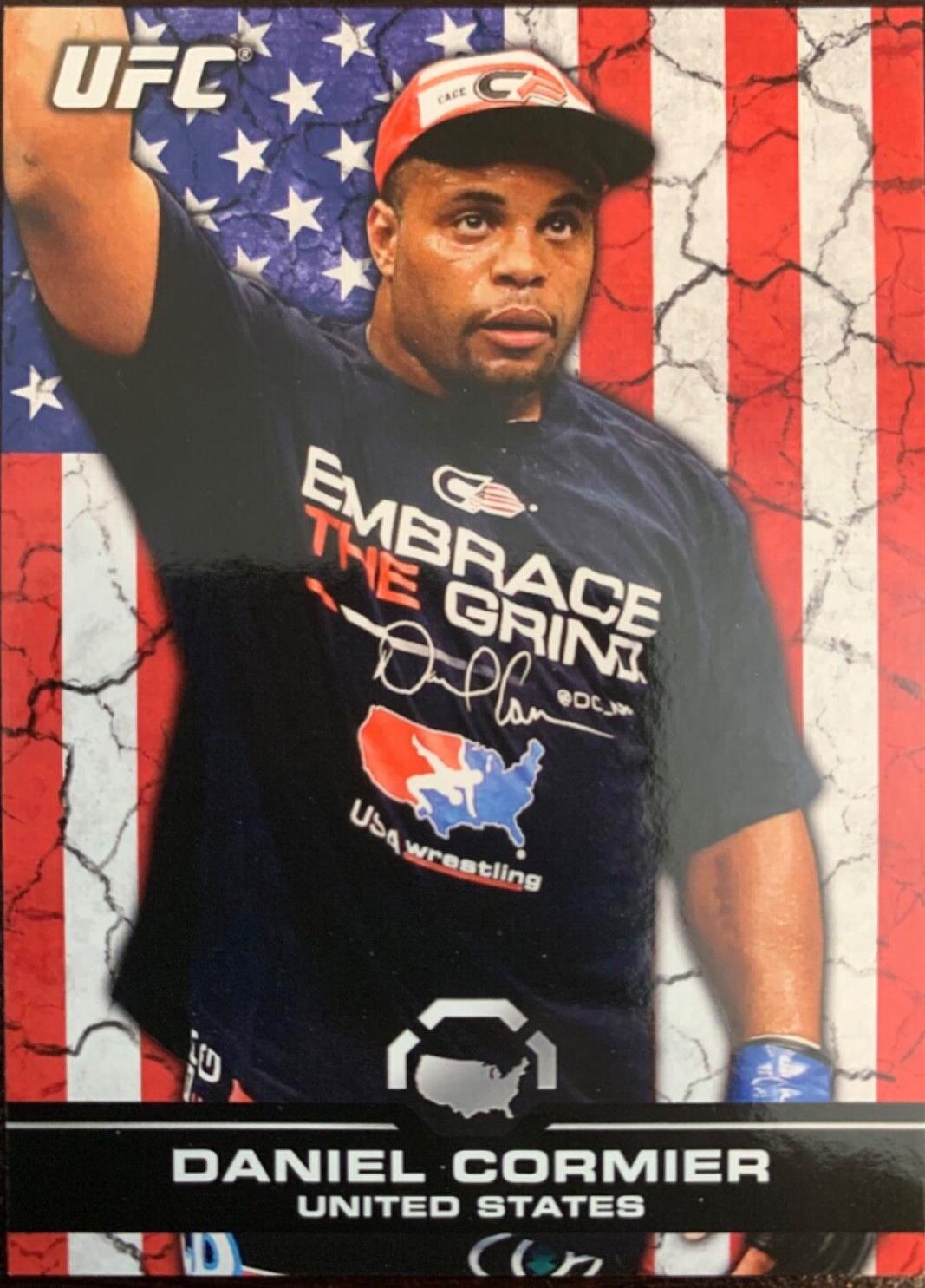 Daniel Cormier 2013 Topps UFC Bloodlines Base #99 Flag