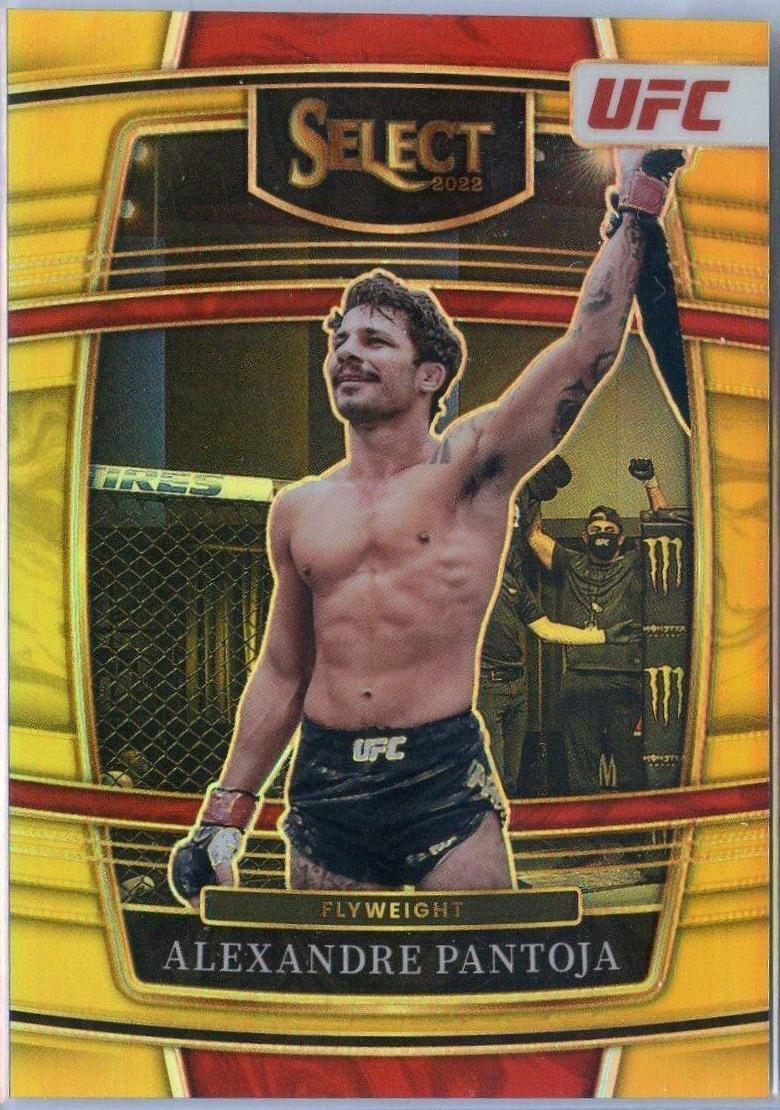 Alexandre Pantoja 2022 Panini Select UFC Concourse #94 Gold