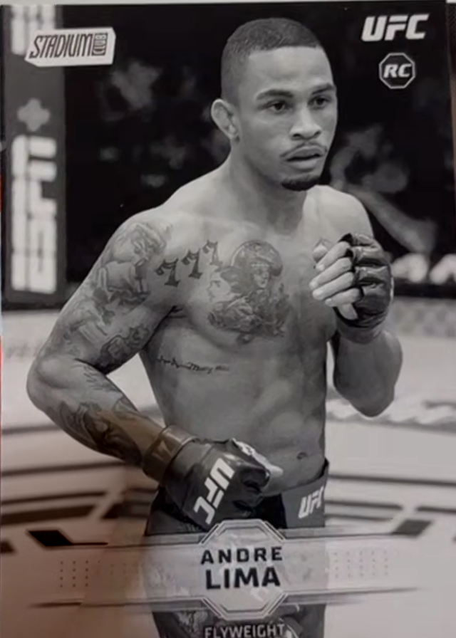 Andre Lima 2026 Topps Stadium Club UFC Base #165 Red
