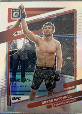 Bryce Mitchell 2022 Panini Donruss Optic UFC Base #39 Holo