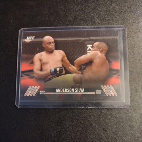 Anderson Silva 2017 Topps UFC Knockout Base #5 Red