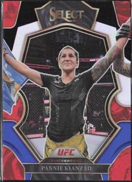 Pannie Kianzad 2023 Panini Select UFC Premier Level #119 Blue Disco