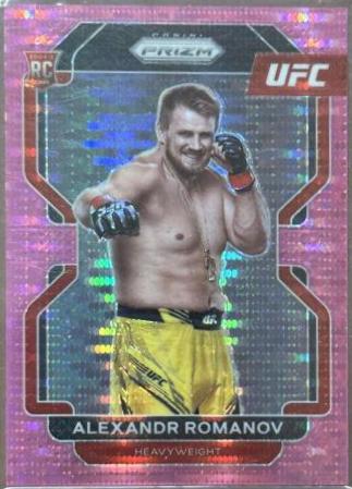 Said Nurmagomedov 2021 Panini Prizm UFC Base #137 Pink Pulsar