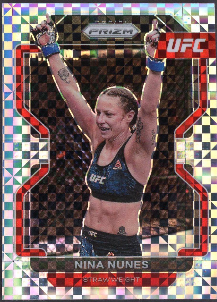 Nina Nunes 2022 Panini Prizm UFC Base #160 Lucky Envelopes