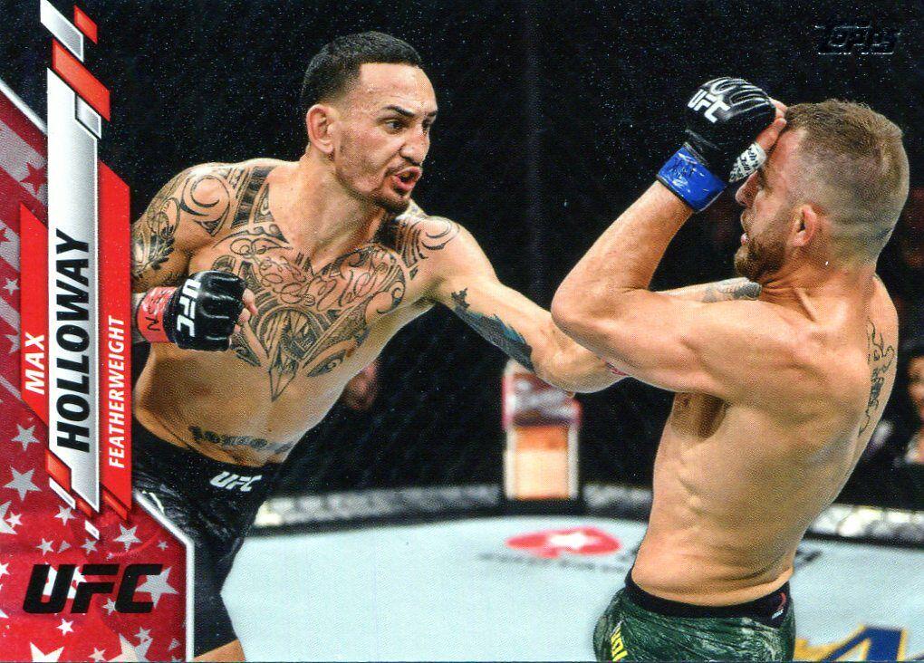 Max Holloway 2020 Topps UFC Base #47 Independence Day