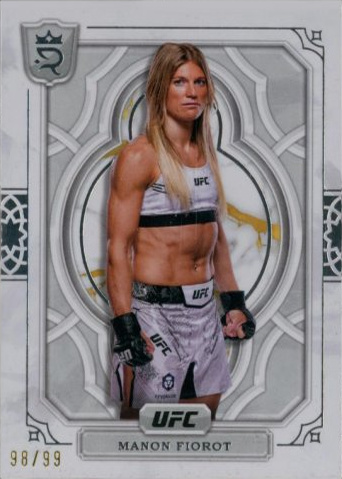 Manon Fiorot 2024 Topps Royalty UFC Base #38 Green