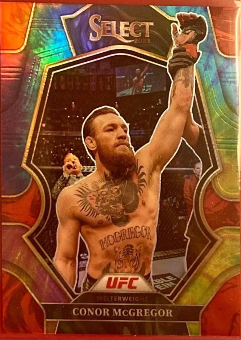 Conor McGregor 2023 Panini Select UFC Mezzanine #311 Tie Dye