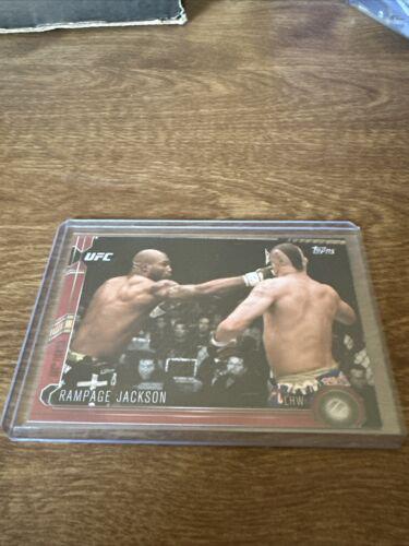 Quinton Jackson 2015 Topps UFC Chronicles Base #41 Red