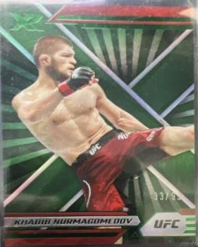 Khabib Nurmagomedov 2022 Panini Chronicles UFC Base XR #289 Green