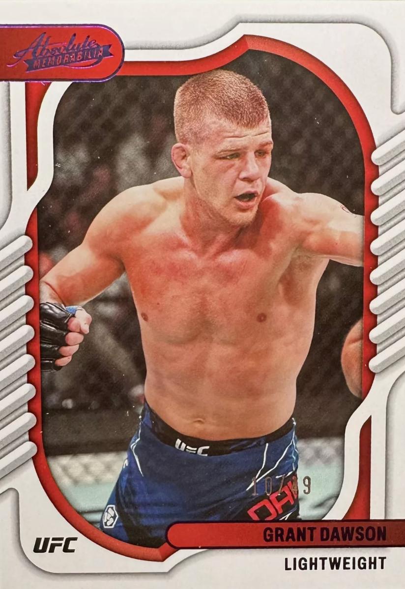 Grant Dawson 2023 Panini Chronicles UFC Base Absolute #128 Purple