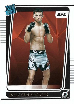 Billy Quarantillo 2022 Panini Donruss UFC Base #201 Pink