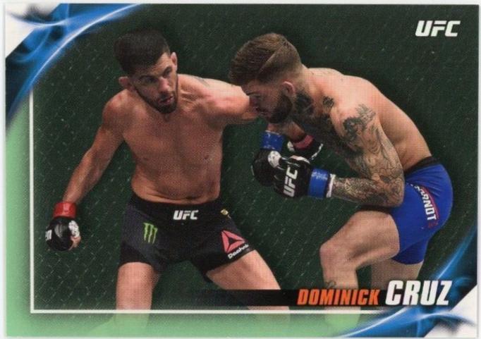 Dominick Cruz 2019 Topps UFC Knockout Base #6 Green