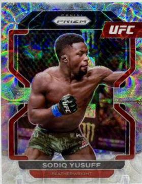 Sodiq Yusuff 2022 Panini Prizm UFC Base #192 Premium
