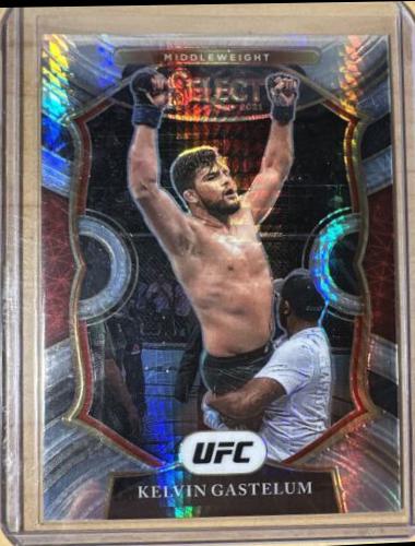 Kelvin Gastelum 2021 Panini Select UFC Concourse #27 Lucky Envelopes
